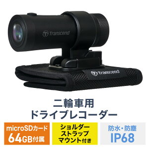 y10/1|Cg7{ivGg){ő1000~ItN[|zTranscend ֎ԗp hCuR[_[ V_[Xgbv}Egt microSD64GBt obe[ WiFiΉ IP68 Dashcam SONY ST