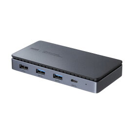 【5/30限定！全品ポイント10倍】ドッキングステーション USB Type-C HDMI×2画面出力 LANポート PD充電 据え置き USB-CVDK15 サンワサプライ
