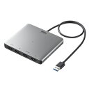 【最大1500円OFFクーポン配布中】USB-HDMIディスプレイアダプタ 4K/30Hz対応 4画面出力 USB-A接続 変換アダプタ USB-CVU3HD7 サンワサプライ