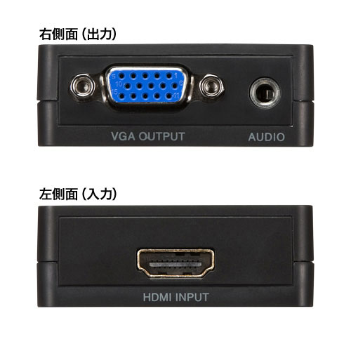 楽天市場】【訳あり 新品】HDMI信号VGA変換コンバーターVGA-CVHD1