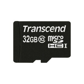 【最大3500円OFFクーポン配布中】microSDHCカード 32GB class10 Transcend社製 TS32GUSDHC10 SDカード変換アダプタ付き 【ネコポス対応】