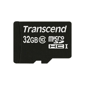 �y�ő�2000�~OFF�N�[�|���z�z���zmicroSDHC�J�[�h 32GB class10 Transcend�А� TS32GUSDHC10 SD�J�[�h�ϊ��A�_�v�^�t�� �y�l�R�|�X�Ή��z
