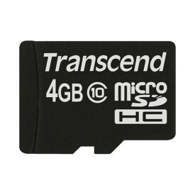 【最大3500円OFFクーポン配布中】Transcend トランセンド ジャパン microSDHCカード 4GB class10 【ネコポス対応】