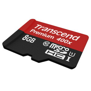 【最大2000円OFFクーポン配布中】Transcend社製 microSDHCカード 8GB Class10 UHS-I対応 Premium TS8GUSDCU1【ネコポス対応】【受注発注品】