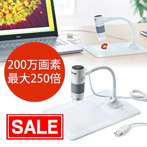 yX[p[SALEI艿izfW^ ő250{ 200f USB}CNXR[v C^[oBe/BeΉ LEDځ@EZ4-CAM056