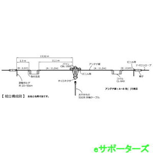 CWA-840(CWA840)3.5/7MHz �ϓ���500W(PEP) �_�C�|�[���A���e�i�Z�b�g�R���b�g COMET �A�}�`���A����