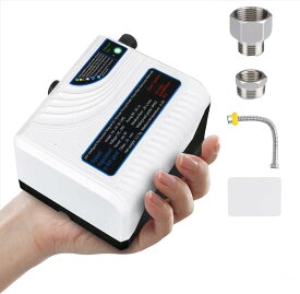 全自動ブースターポンプ 給湯加圧ポンプ 最大流量40L min 高圧シャワーウォーターポンプ 壁に取り付け可能 適用水温2-110℃ 最大揚高30m