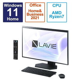 LAVIE A2797/GAB PC-A2797GAB[ファインブラック]AMD Ryzen 7 7730U/16GB/SSD1TB/BD/27型/FHD/Win11/OfficeHB2021dj/メーカー再生品/メーカー保証付/送料無料