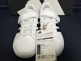 アウトレット adidas GRAND COURT 2.0 EL C IH5529 19.5CM 未使用品/送料無料/激安処分