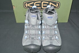 アウトレット キーン TARGHEE II MID WP W 1025875 レディース トレッキング シューズ : STEEL GREY/HYDRANGEA KEEN 22.5CM 訳あり中古美品/送料無料/激安処分