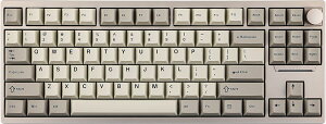 EPOMAKER P87 TKLA~jECXQ[~OL[{[h QMK/VIAvO\ 87%Bluetooth/2.4Ghz/USB-CL[{[hCNC^mu RGBobNCgZKF؎擾 (Khaki, Zebra Switch)