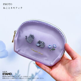 ティッシュポーチ シマエナガ グッズ ウサギ 犬 猫 トイプードル 黒猫 化粧ポーチ 薄型 おしゃれ かわいい 小物入れ レディース 化粧 犬雑貨 シマエナガグッズ 北海道 限定 鳥 動物 花 花柄 刺繍 アニマル 雑貨 薬 旅行 エタモ