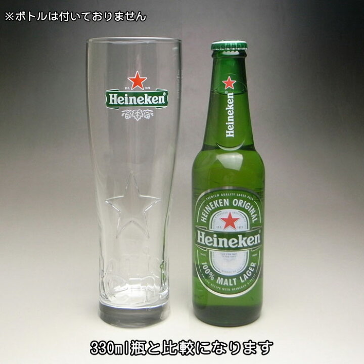 楽天市場】【名入れ グラス 彫刻 × ハイネケン スターグラス / 1脚 