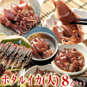 【送料無料】 ホタルイカ 沖漬け(大) 3種4品 釜揚げ 2種2品 素干し 2品のセット お酒 つまみ 富山の沖漬け 富山のほたるいか ギフト 富山 お土産 お歳暮 お中元 父の日 母の日 敬老の日 誕生祝