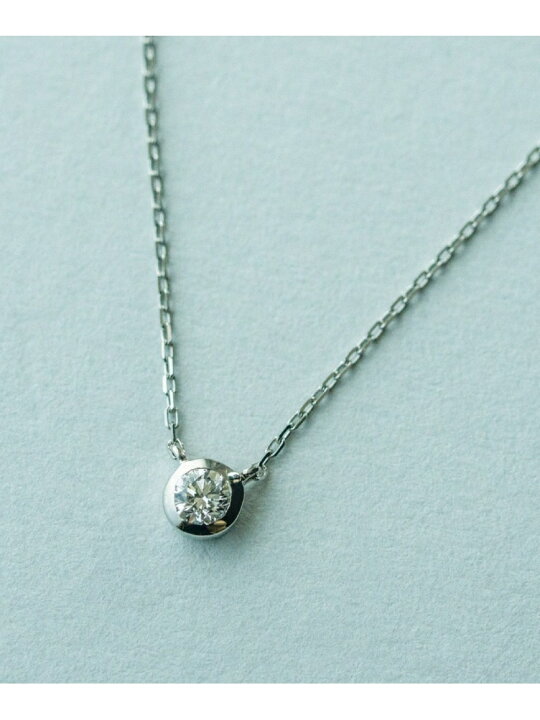 楽天市場】PT900/850 ダイヤモンド 0.15ct ネックレス「ブライト」 ete 