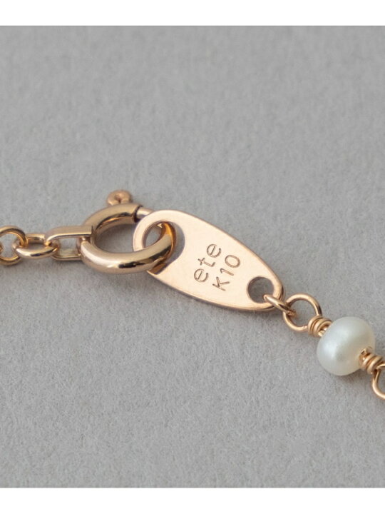 楽天市場】K10MPG パール ステーション ブレスレット ete エテ  