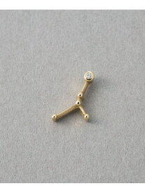 [ゾディアック] K10YG ダイヤモンド ピアス /かに座 ete エテ アクセサリー・腕時計 ピアス ゴールド【送料無料】[Rakuten Fashion]