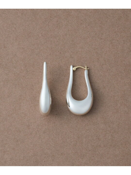 楽天市場】ドロップ フープピアス ete bijoux エテ アクセサリー  