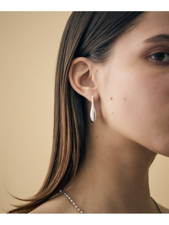 楽天市場】ドロップ フープピアス ete bijoux エテ アクセサリー  