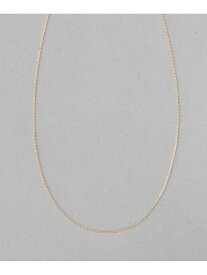 K18YG ミラーカットチェーン ネックレス ete エテ アクセサリー・腕時計 ネックレス イエロー【先行予約】*【送料無料】[Rakuten Fashion]