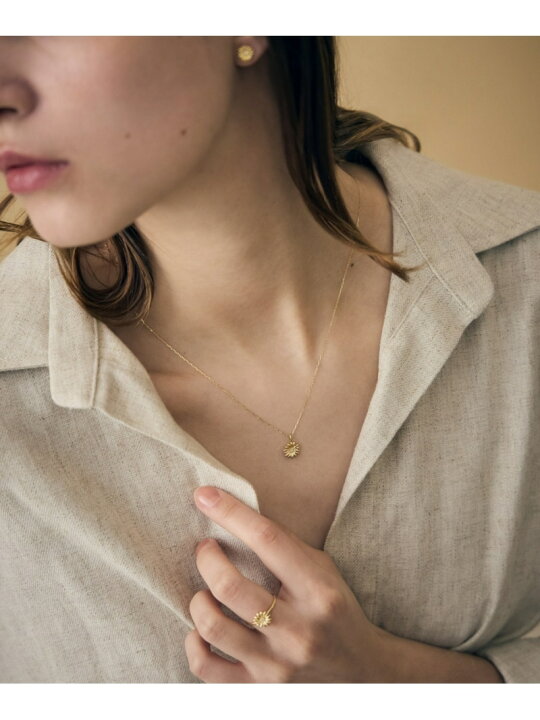 楽天市場】[マーガレット] K18YG ダイヤモンド ネックレス ete bijoux 