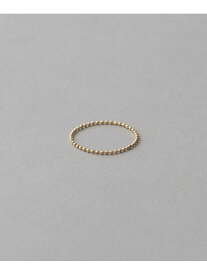 [レイヤード] K10YG ボールチェーン リング ete エテ アクセサリー・腕時計 リング・指輪 イエロー【送料無料】[Rakuten Fashion]