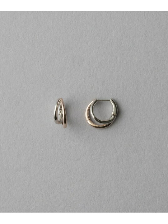 楽天市場】ダブルライン バイカラー ハグピアス ete エテ アクセサリー  