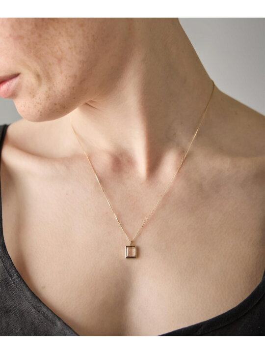 楽天市場】[ジェム] K18YG スカポライト ネックレス ete bijoux エテ 