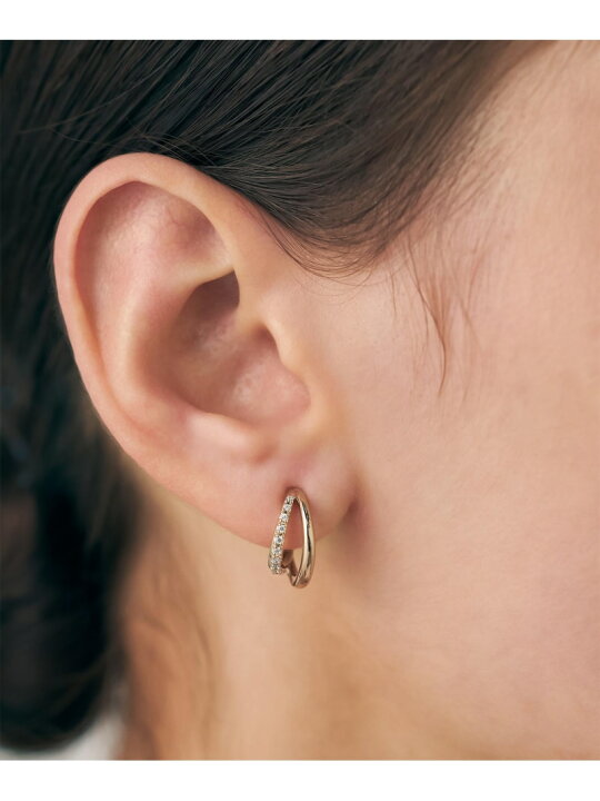 楽天市場】ビジュー ハグイヤリング ete エテ アクセサリー・腕時計  