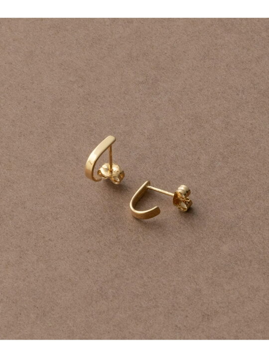 楽天市場】[ルーセント] K18YG シン ピアス ete bijoux エテ 