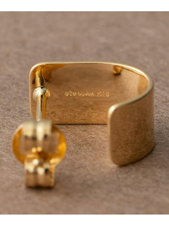 楽天市場】[ルーセント] K18YG ミディアム ピアス ete bijoux エテ 