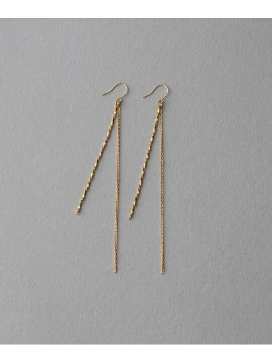 楽天市場】スエッジチェーン コンビ ピアス ete エテ アクセサリー 