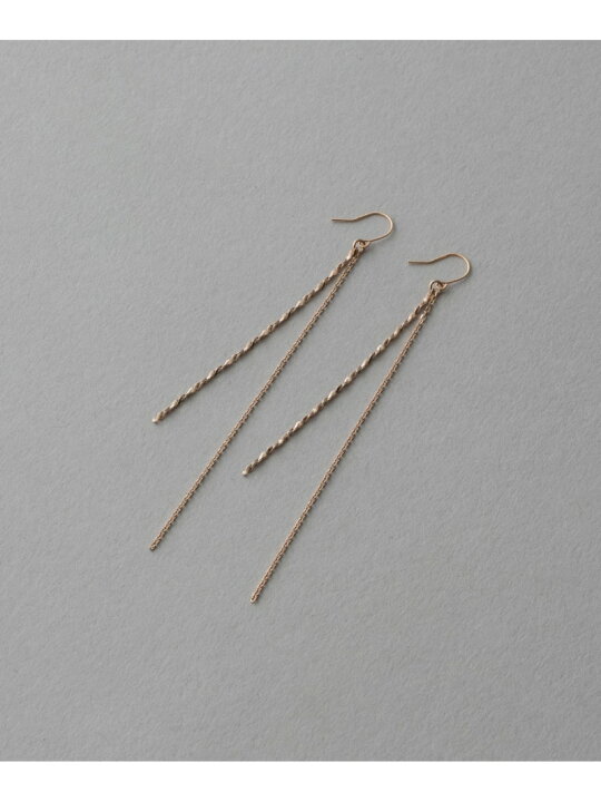 楽天市場】スエッジチェーン コンビ ピアス ete エテ アクセサリー 