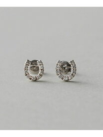 PT900 ホースシュー ダイヤモンド ピアス ete エテ アクセサリー・腕時計 ピアス【送料無料】[Rakuten Fashion]