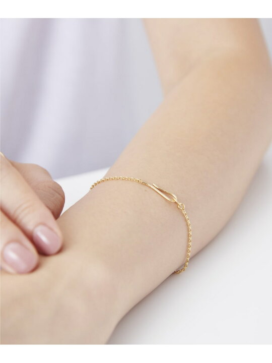 楽天市場】K18YG ドロー ブレスレット ete bijoux エテ アクセサリー 