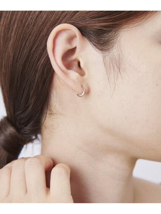 楽天市場】K18RBG トーン フープピアス ete bijoux エテ アクセサリー 