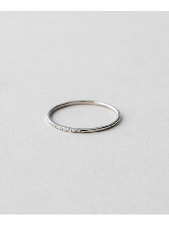楽天市場】PT900 スキニー ダイヤモンド リング ete bijoux エテ 