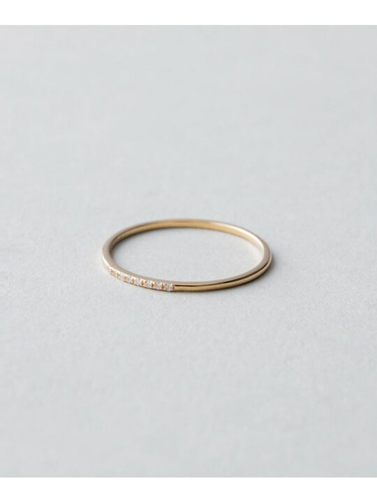 楽天市場】K18YG スキニー ダイヤモンド リング ete bijoux エテ 