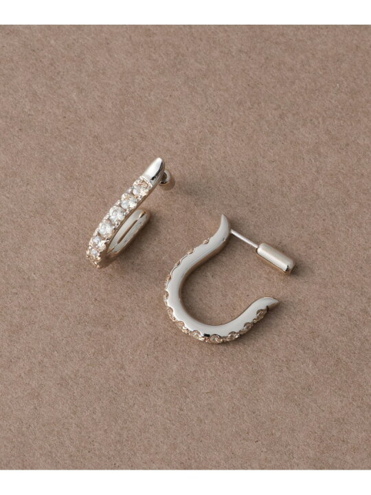 楽天市場】[トーン] ビジュー ウェーブ ピアス ete bijoux エテ 