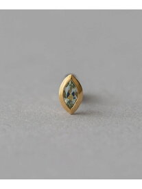 [ピース] K18YG SV925 アクアマリン ピアス ete bijoux エテ アクセサリー・腕時計 ピアス イエロー【送料無料】[Rakuten Fashion]