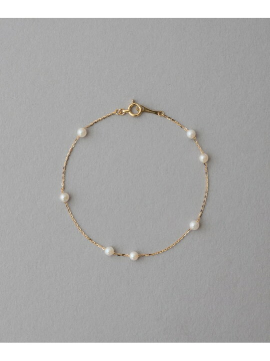 楽天市場】K18YG クラフト パール ブレスレット ete bijoux エテ 