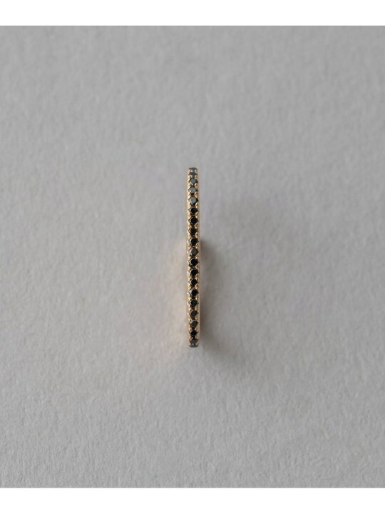 楽天市場】K10YG ブラックダイヤモンド ライナーカフ ete bijoux エテ 