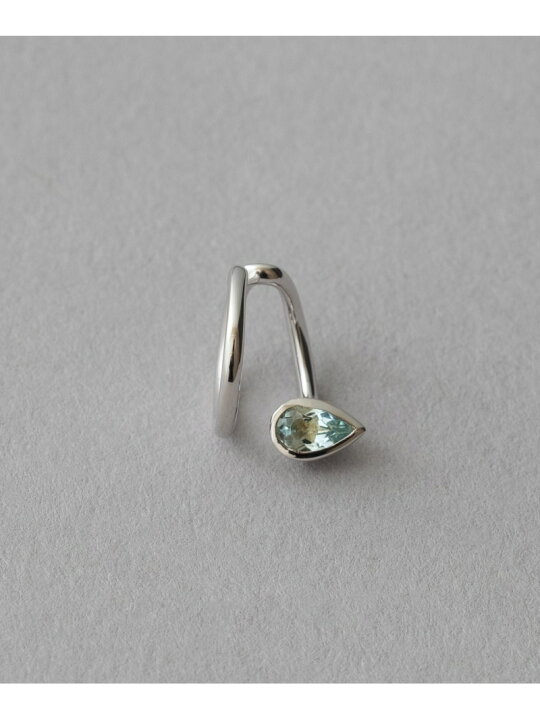 楽天市場】K10WG アクアマリン ピークカフ ete bijoux エテ  