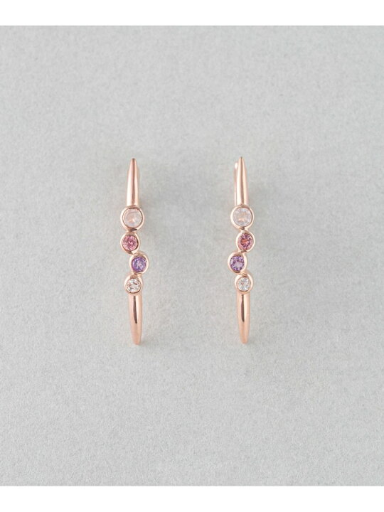 楽天市場 ナチュラルストーン イヤリング グラデーション Ete エテ アクセサリー イヤリング ゴールド イエロー 送料無料 Rakuten Fashion Ete