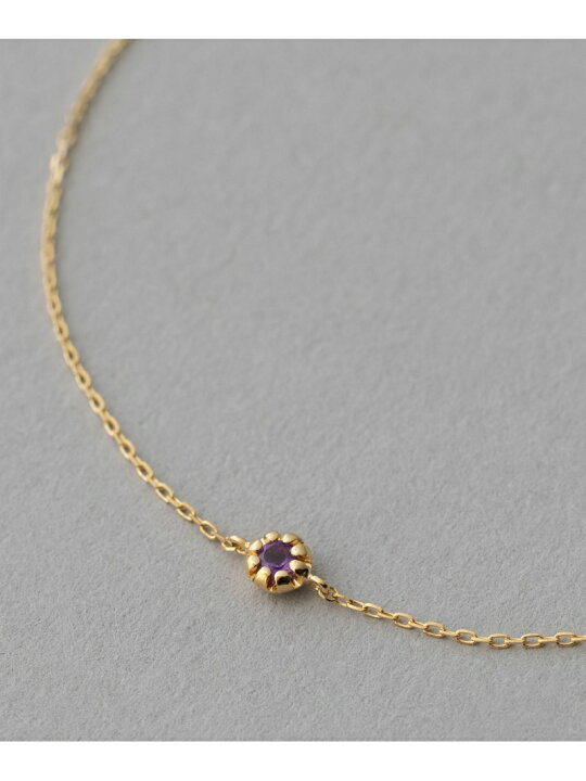 楽天市場】K18YG フルール ブレスレット(誕生石 1・2・3・6・8・10・11  