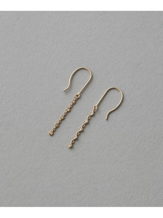 楽天市場】[トーン] K18RBG ブラウンダイヤモンド ピアス ete bijoux 