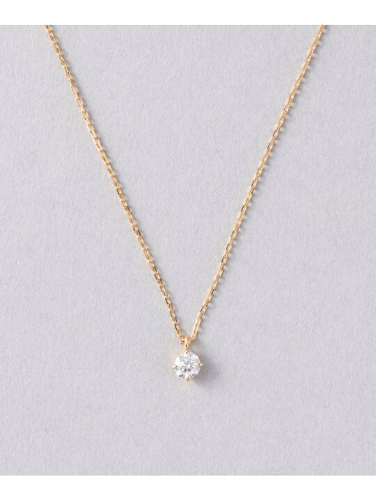 楽天市場】K18 ダイヤモンド 0.25ct ネックレス「ブライト」 ete エテ 