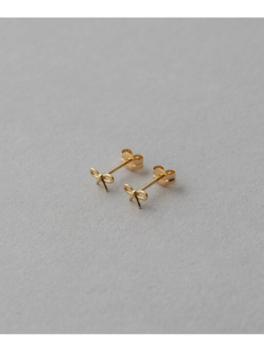 楽天市場】K18YG リボン ピアス ete エテ アクセサリー・腕時計 ピアス 