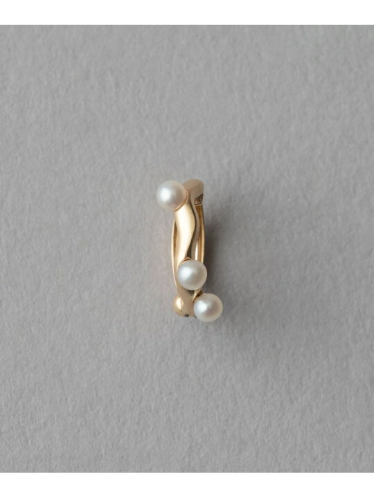 楽天市場】K10YG パール ハグカフ リバーシブル ete エテ アクセサリー  