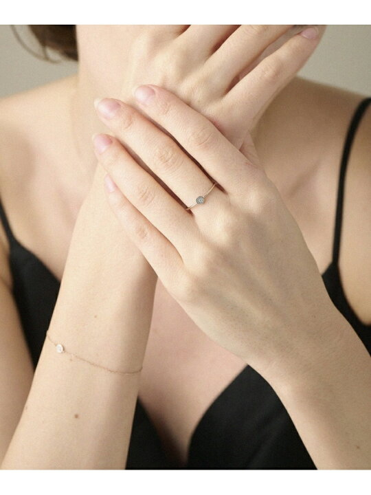 楽天市場】K10MPG ブリリアント ダイヤモンド リング ete エテ  